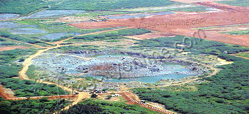 Dasaripeta hill after demolation