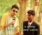MTV show in Record Thod (as in break) - VJ Cyrus with B.S. Reddy