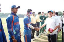 Ind bt Aus by 10 wickets in Quadrangular U19 Cric series