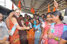 Tribals left for Tirumala