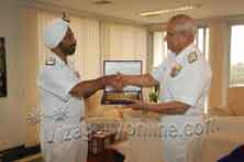 CHIEF OF NAVAL STAFF AT VISAKHAPATNAM