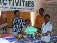 Distribution of Mosquito Nets in Tribal Welfare Ashram Schools