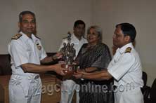 VICE ADMIRAL PATTANAIK VISITS ENC 