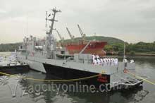 INS KOSWARI COMMISSIONED AT VISAKHAPATNAM