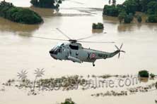 Flood Relief Operations in Orissa