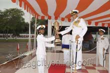 PASSING OUT PARADE AT SHIPWRIGHT SCHOOL