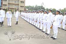 PASSING OUT PARADE AT SATAVAHANA FOR BASIC SUBMARINE COURSE 
