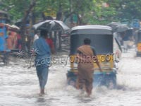 Heavy Rainfall in the city