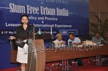 Slum Free India project ready to implement
Intl convention concluded 