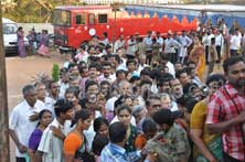 Chandanotsavam held despite poor facilities