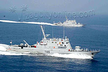 INS Carnicobar and INS Chetlat