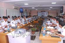 Vice Admiral Kannan Chains Mid-Year Refit Review at Visakhapatnam