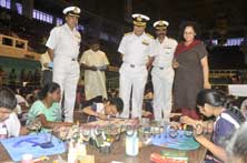 Navy Week Activities Commence With PRATIBIMB-12 Painting Competition