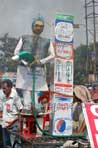 Protests on petro price hike Demand to quit power Effigies burnt at junctions