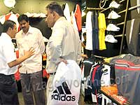 Inauguration of Adidas Showroom