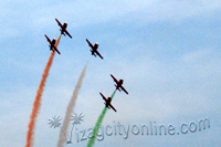 Aerobatic Display by 'Surya Kirans'.