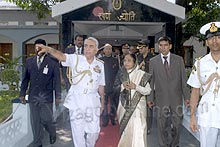 PRESIDENT OF INDIA VISITS TO ENC