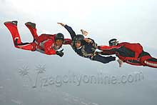 Sky Diving Camp at INS Dega