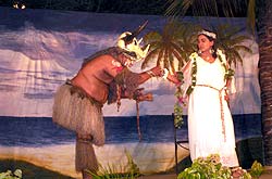 A scene from 'The King of Spain's Treasure'