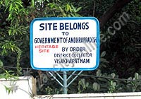 VMC Heritage Site board
