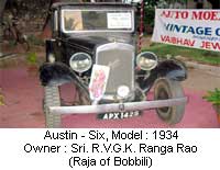 Austin - Six,  Model : 1934