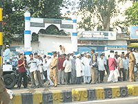 Muslims protest to the opening of a 'Bar and Restaurant' opposite Yaseen mosque