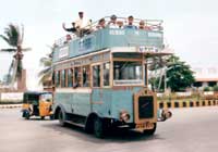 Open top Tourist Bus