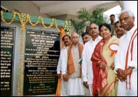 Inaugurating Rajbasha Bhavan