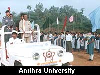 Republic Day Celebrations at Andhra University.