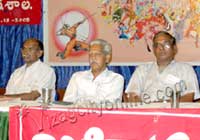 Peoples War- Maoist emissary Varavara Rao at Virasam meeting