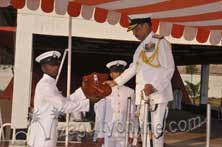 Passing out parade held at shipwright school