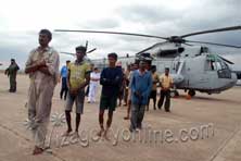 SEARCH AND RESCUE BY INDIAN NAVY