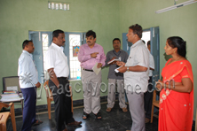 Commissioner made surprise visit to zone -6 zonal office