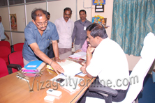 Commissioner made surprise visit to zone -6 zonal office