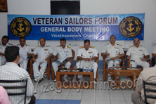 General body meeting of veterans sailors forum held at ENC