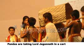 Children perform dance drama Bhakta Salabega at Ukkunagaram 