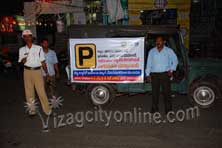 1 Publicity on Cellar using by vehiculars in Dabha gardens and Dwarakanagar roads