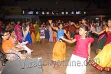 Cultural Competetions among GVMC pupil at Swarnabarathi stadium.