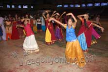 Cultural Competetions among GVMC pupil at Swarnabarathi stadium.