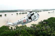 Flood Relief Operations in Orissa