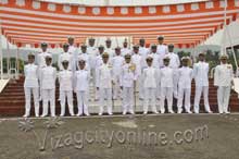 PASSING OUT PARADE AT SHIPWRIGHT SCHOOL