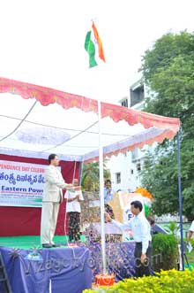 Colourful functions organised to mark Independence Day celebrations at APEPDCL