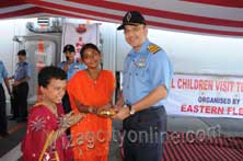 SPECIAL CHILDREN VISIT INS SHIVALIK