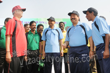 A friendly cricket match by RINL with railways