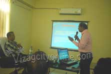 Dist. Collector Lav Agarwal Review on VIMS Development(25-08-11)