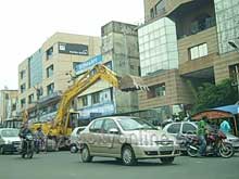 Road Widening at Asilmetta to Maddilapalem