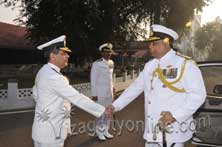 Republic Day Parade held at Naval Base