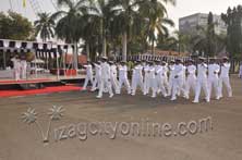 Republic Day Parade held at Naval Base