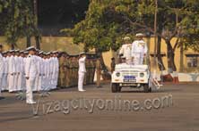 Republic Day Parade held at Naval Base