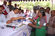 Minister for Transport inaugurating Mineral Water for School Children